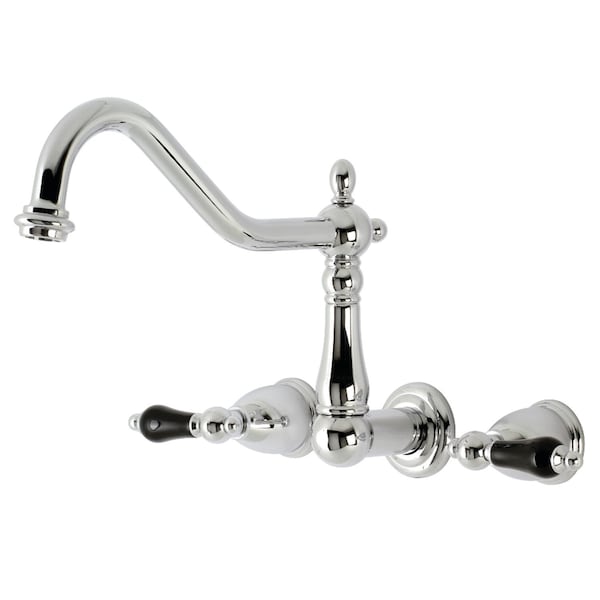 Kingston Brass KS1021PKL Wall Mount Roman Tub Faucet, Polished Chrome KS1021PKL - main